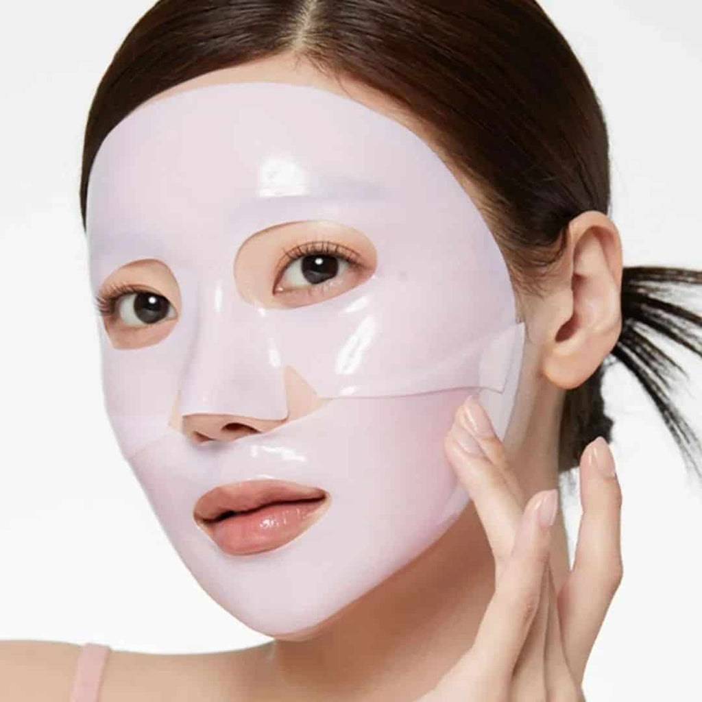 Medicube Masque Gel Collagène Rose PDRN – Lot de 4 Masques Visage Hydratants et Régénérants