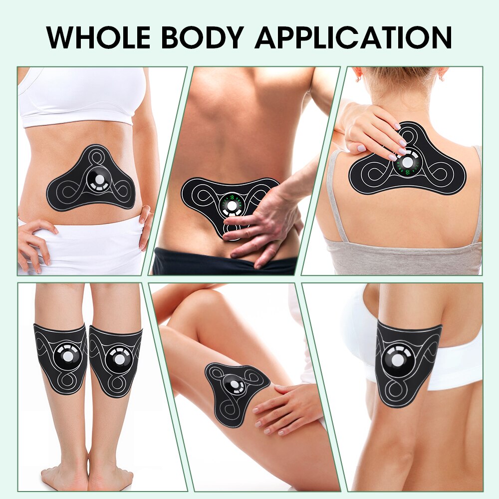 EMS Elektrisches Massagegerät Stimulator Schmerzlinderung Nacken Rücken Beine Gesundheitspflege