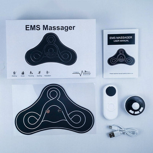 EMS Elektrisches Massagegerät Stimulator Schmerzlinderung Nacken Rücken Beine Gesundheitspflege