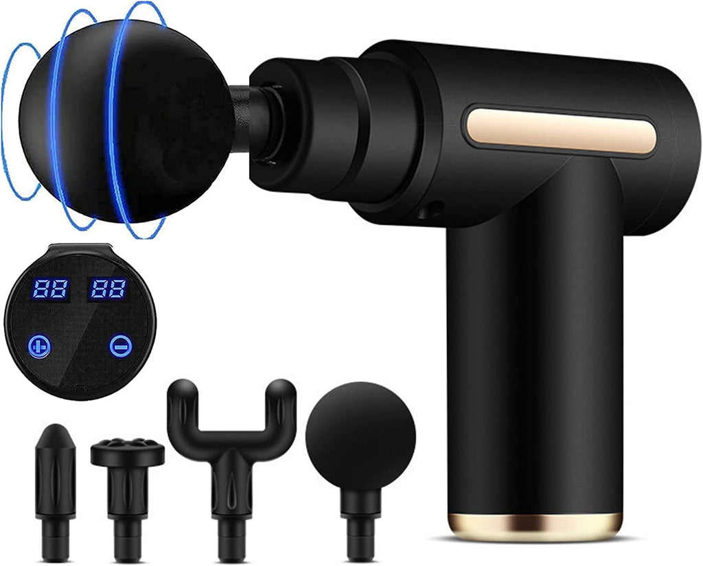 Pistolet de Massage Musculaire Électrique – Percussion Profonde Récupération Sportive